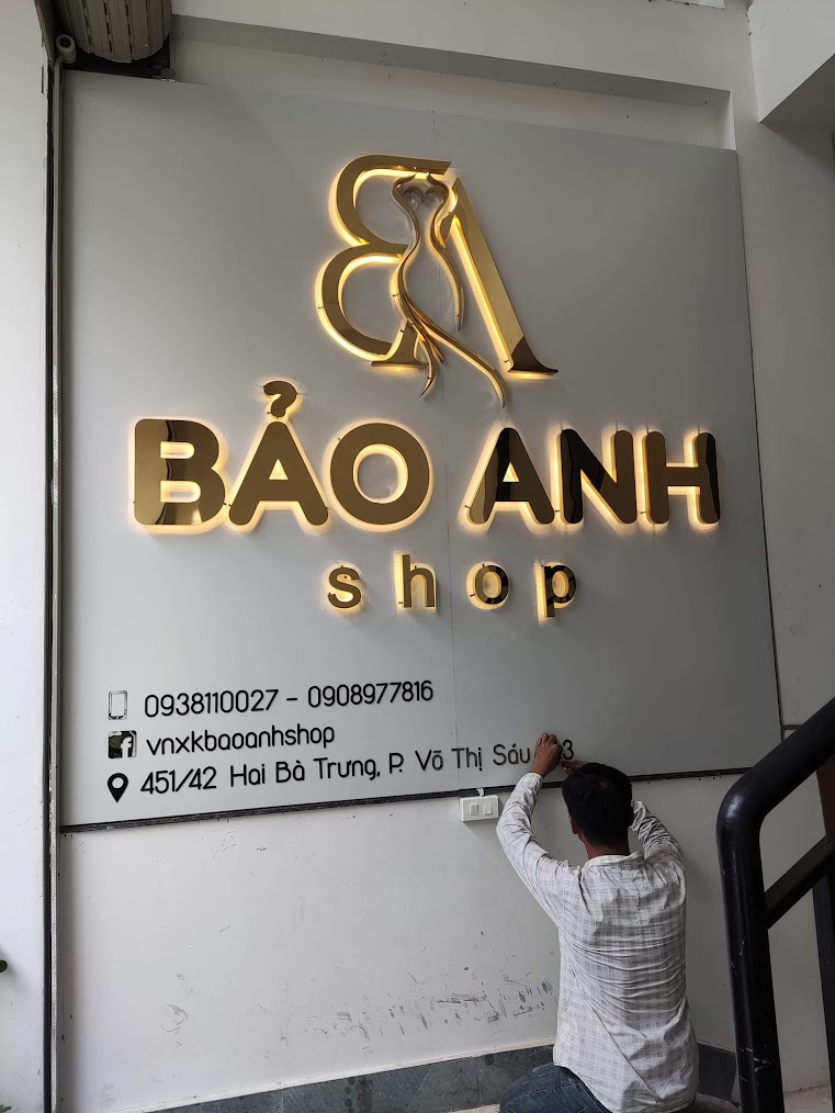 Thi công bảng hiệu